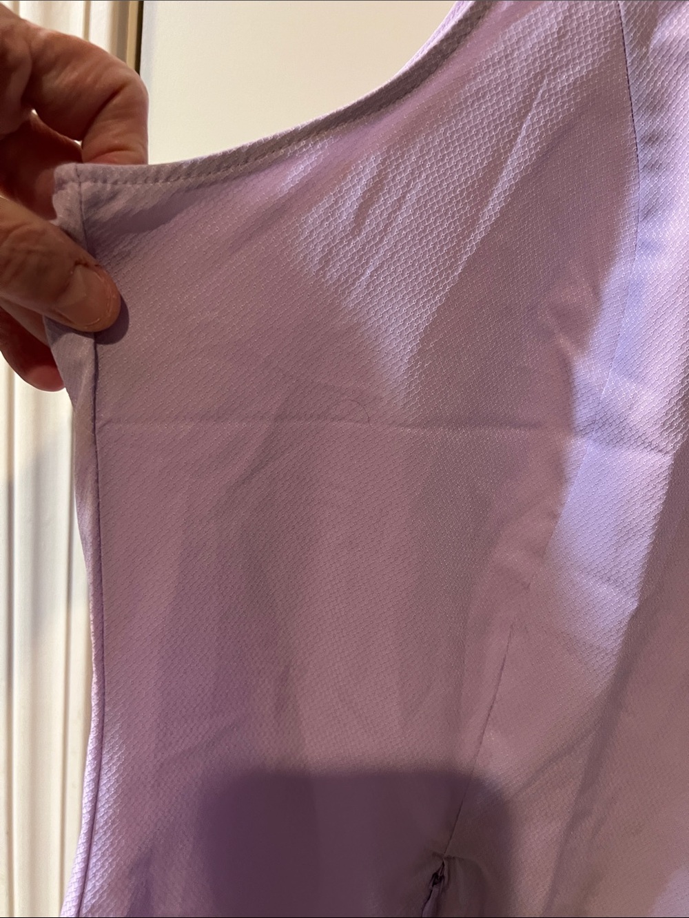 Eddie Bauer Sleeveless Button-Front Shirt in Light Lavender H293 - Picture 5 of 12